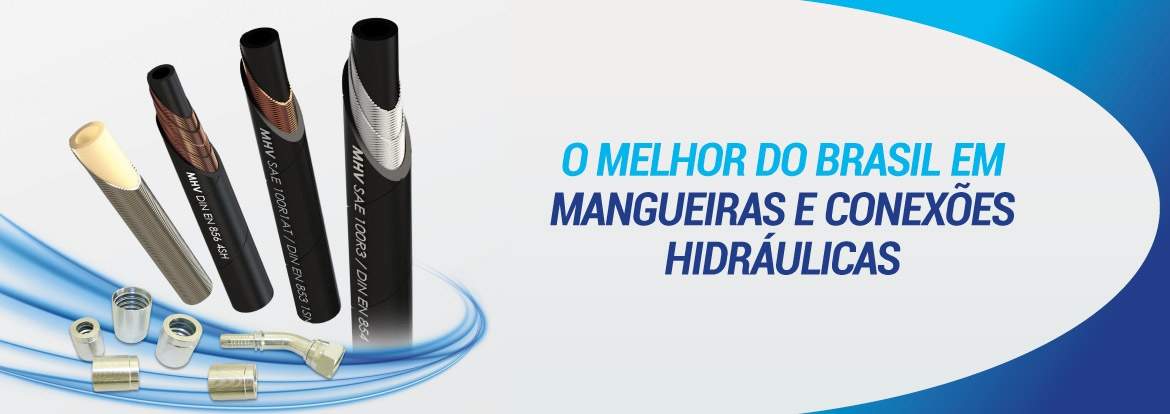 O melhor do Brasil em mangueiras e conexões hidráulicas 